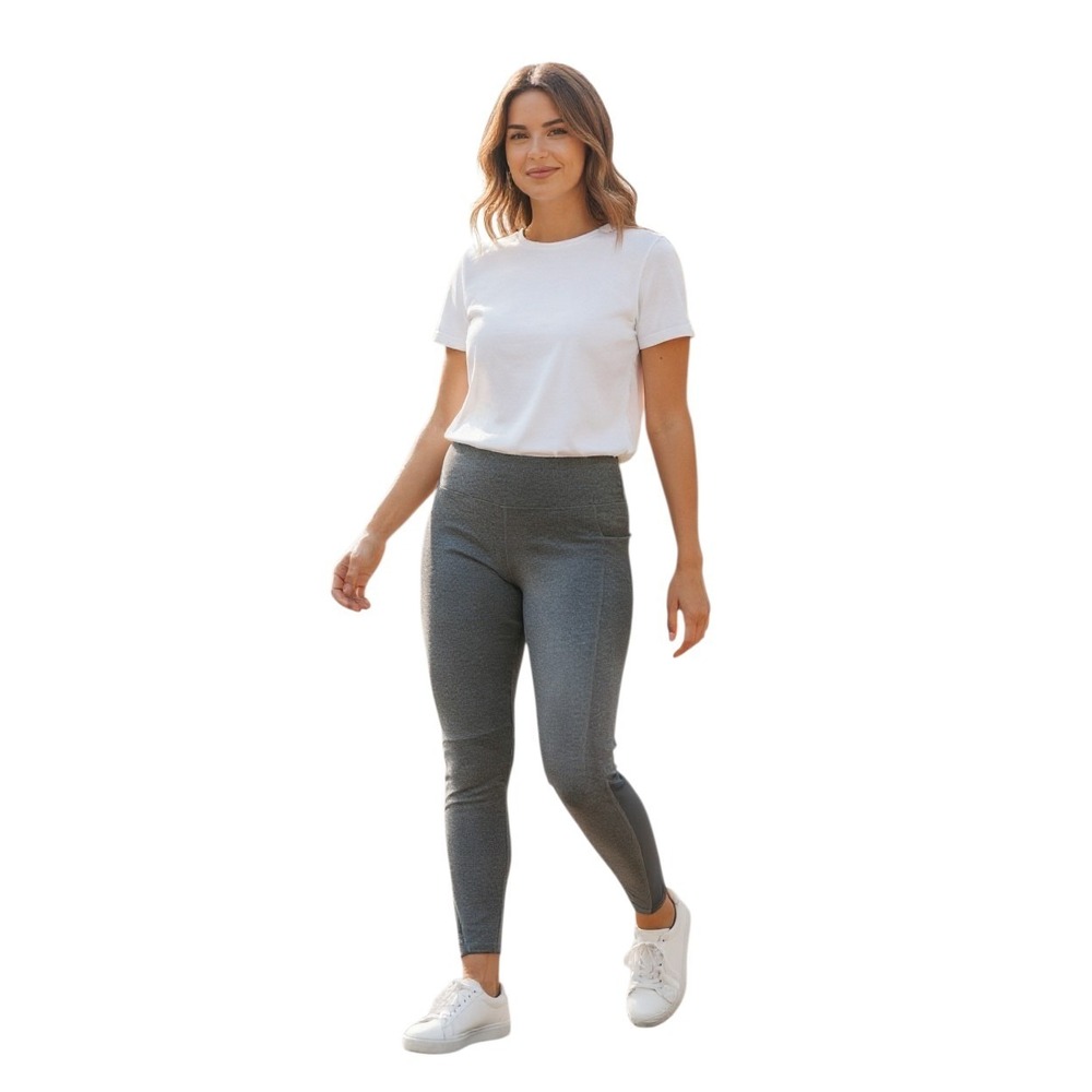 BCG Womens Gray Activewear Leggings‎ Yoga Pants Sz XL